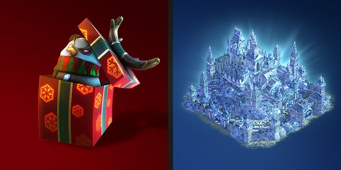 Hadiah natal dan hadirnya Ice Castle di Iron Throne Netmarble