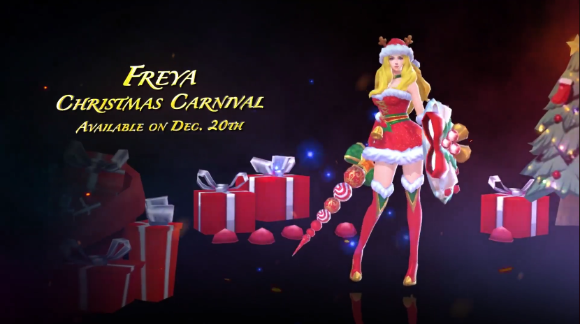 Skin Freya Christmas Carnival