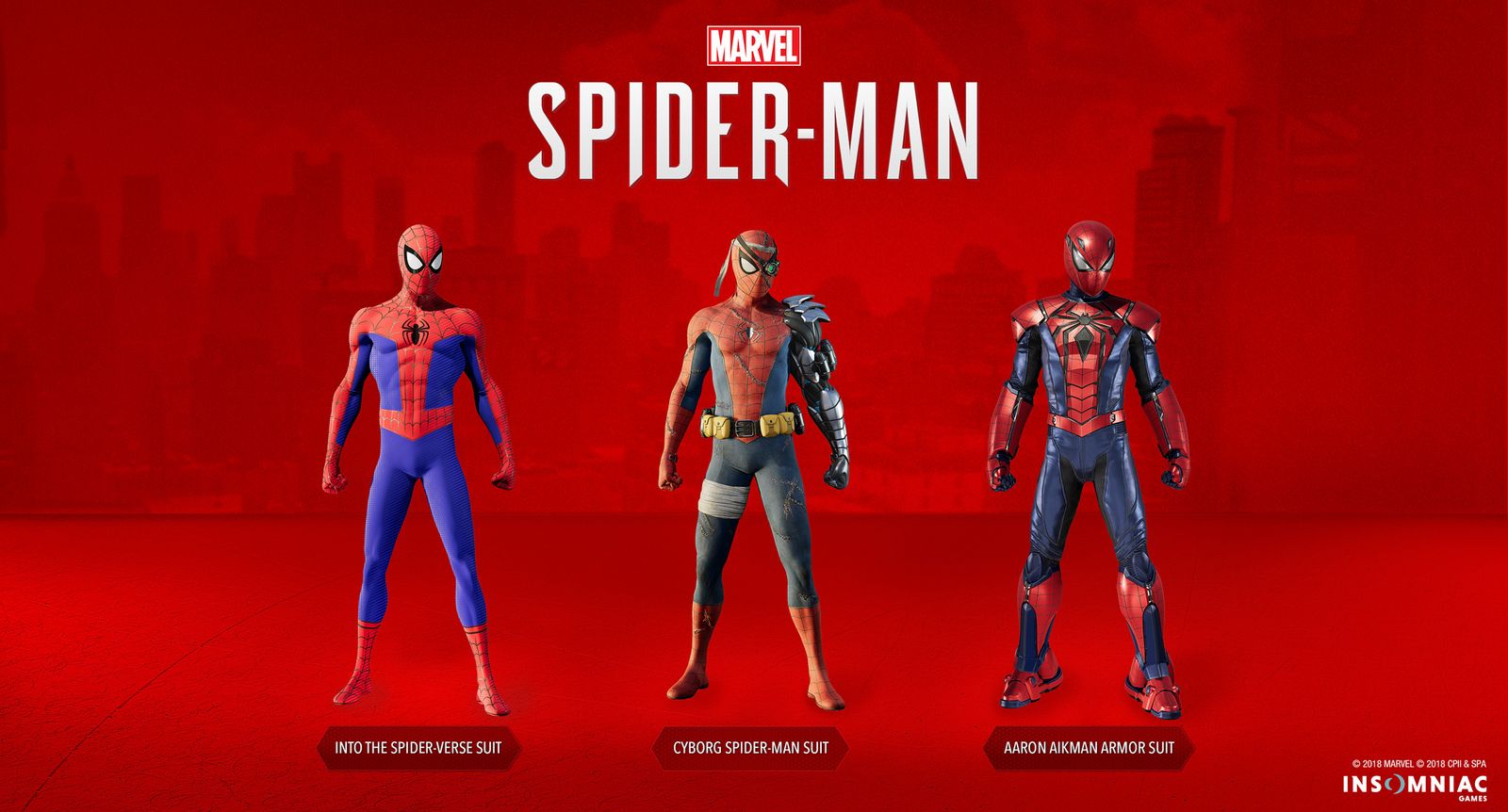 Kostum Spiderman: Silver Lining