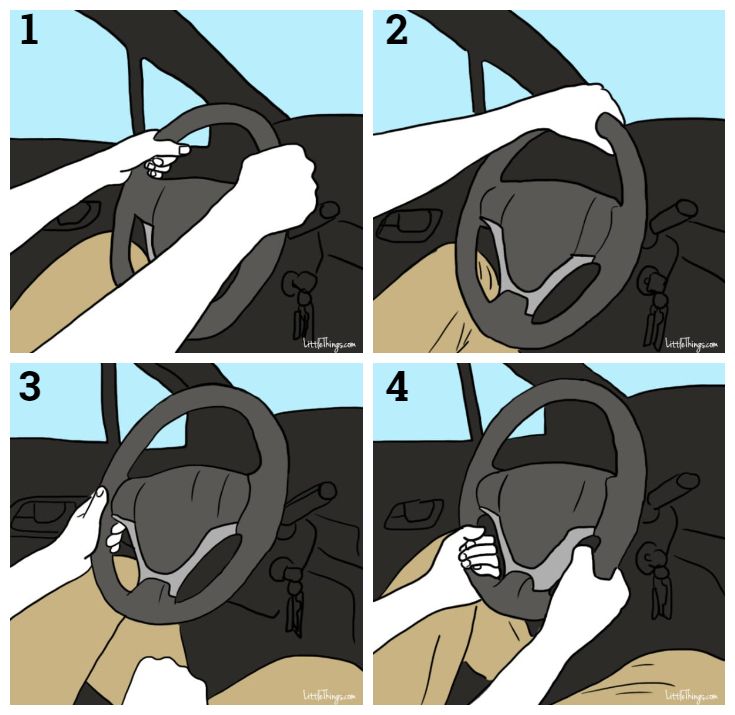 Cara memegang setir mobil bisa ungkap sifat dan karaktermu yang sesungguhnya