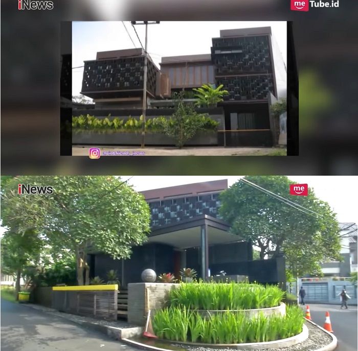 Luar rumah Ridwan Kamil