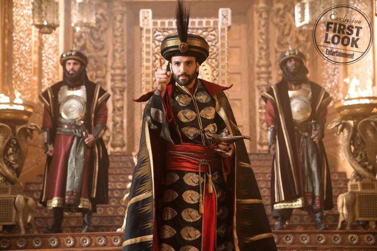 Marwan Kenzari is the powerful sorcerer Jafar in Disney’s live-aciton ALADDIN.