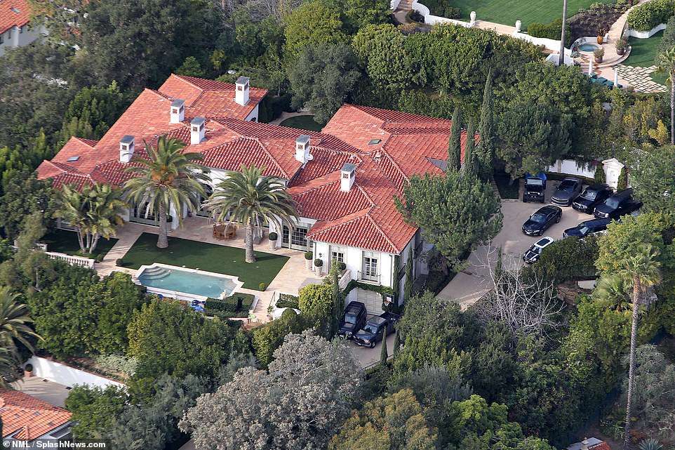 Rumah keluarga Beckham di Beverly Hills