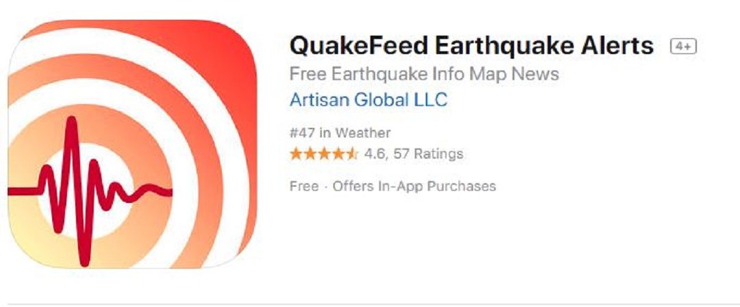 QuakeFeed Earthquake Map