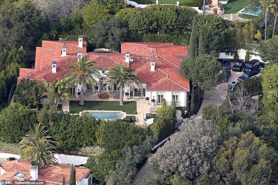 Rumah keluarga Beckham di Beverly Hills