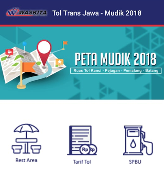 Aplikasi Tol Trans Jawa Mudik 2018