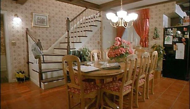 Ruang makan dalam film Home Alone