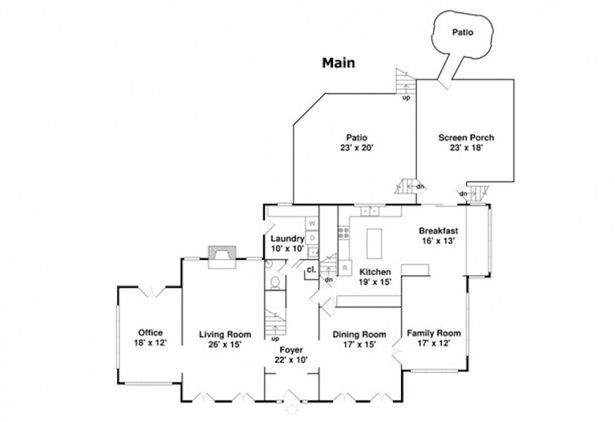 Denah rumah dalam film Home Alone