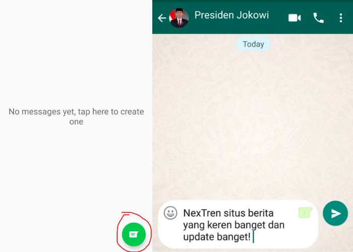 Tips Wa Cara Membuat Chat Whatsapp Palsu Cocok Buat Yang Hobi Ngerjain Teman Dan Gebetan Nih Tips Wa Cara Membuat Chat Whatsapp Palsu Cocok Buat Yang Hobi Ngerjain Teman Dan Gebetan Nih