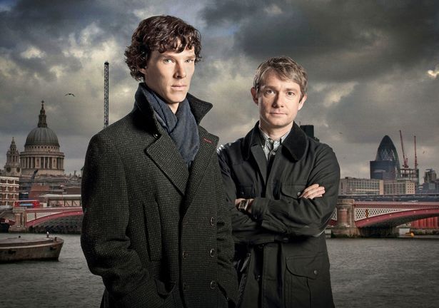 Serial Sherlock Holmes yang ditayangkan di BBC