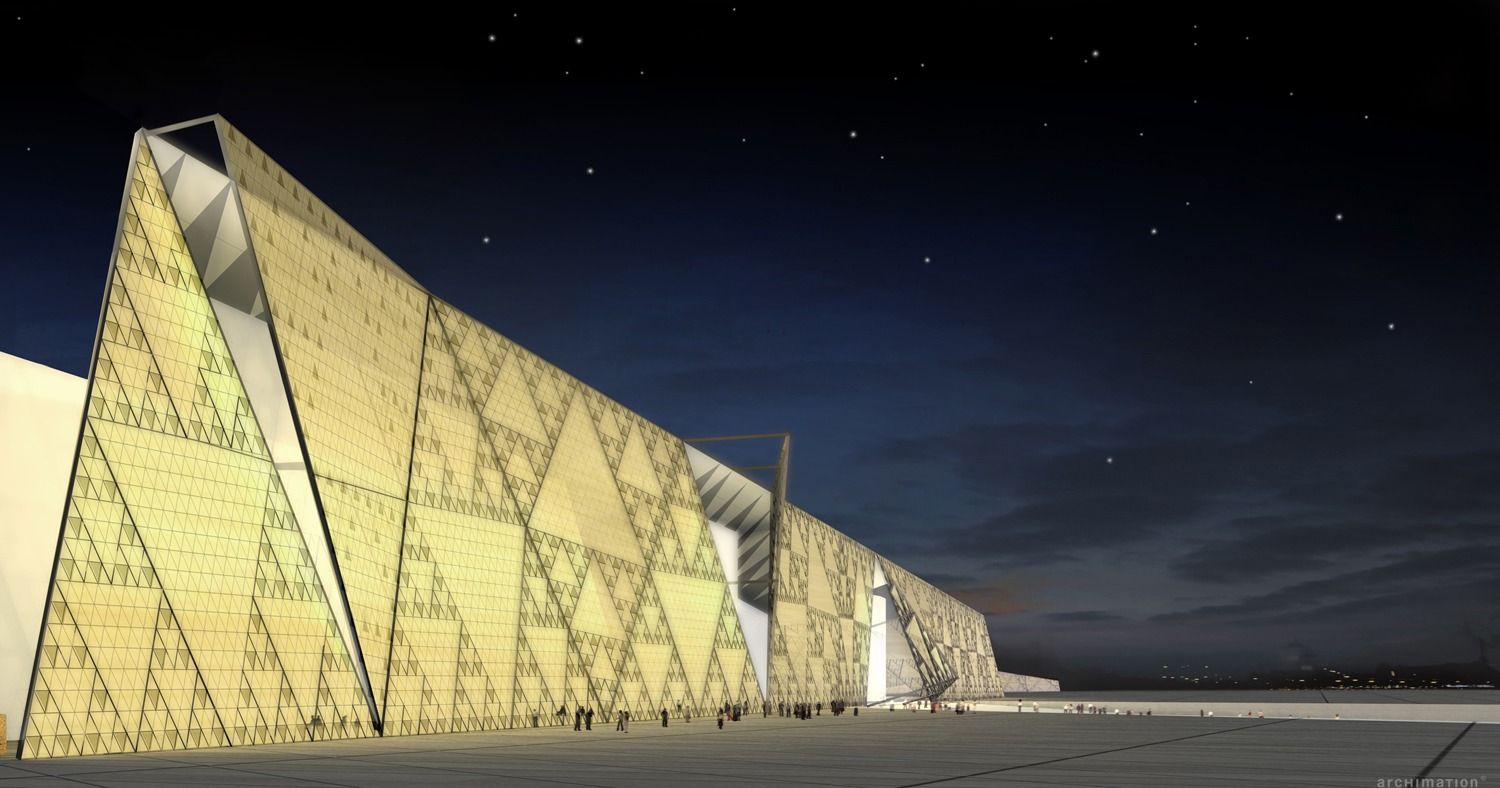 Grand Esyptian Museum akan jadi salah satu museum terbesar di dunia
