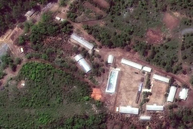 bekas situs uji coba nuklir di Korea Utara terus mengalami gempa