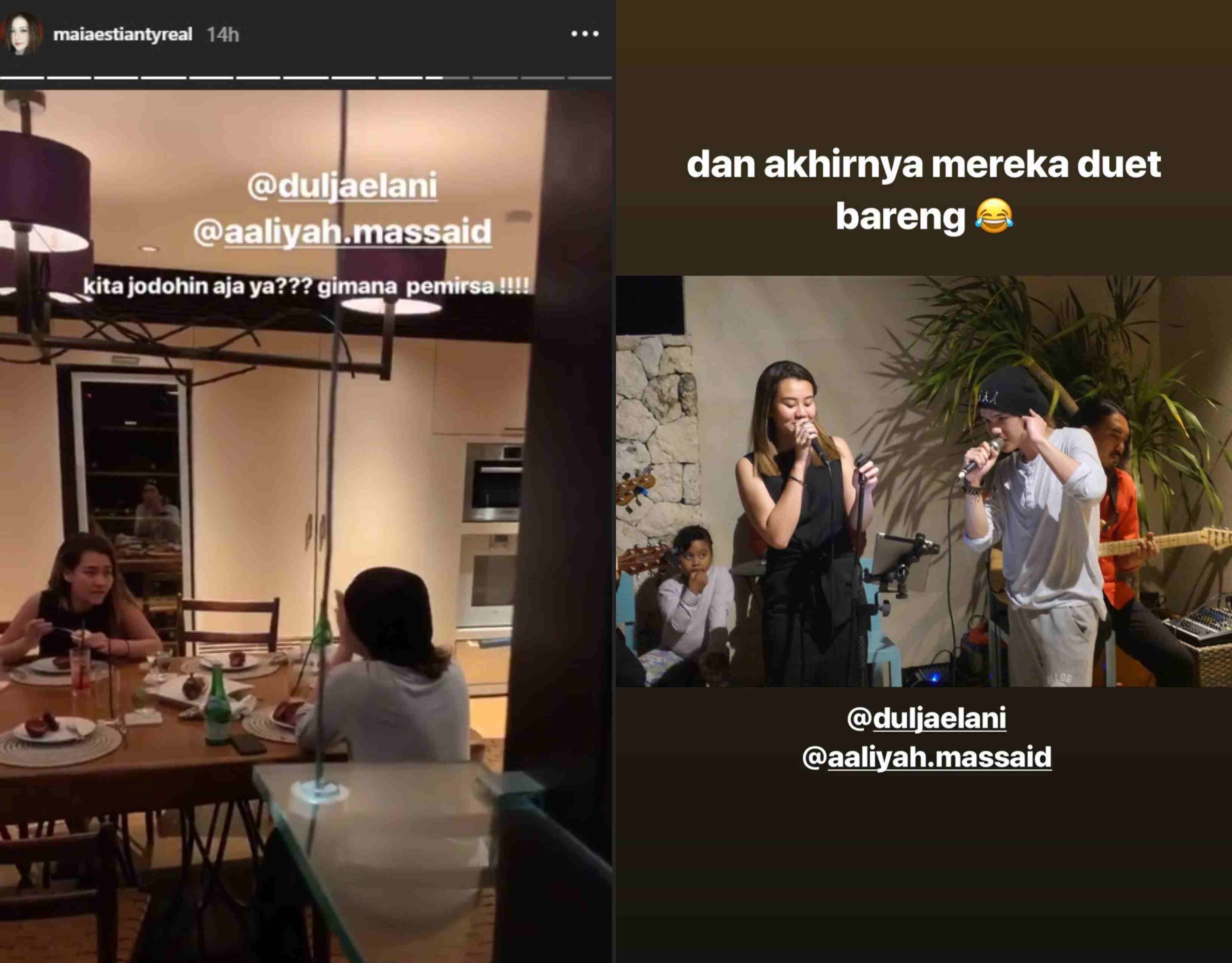 Dul dijodohkan dengan Aaliyah Massaid