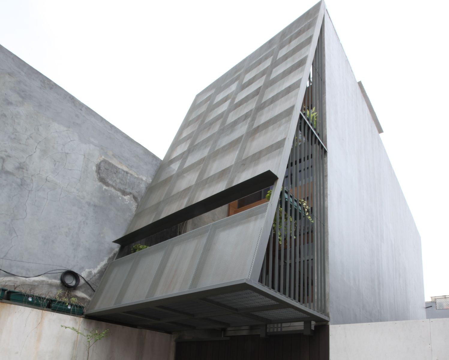 Fasad rumah 3,5 meter