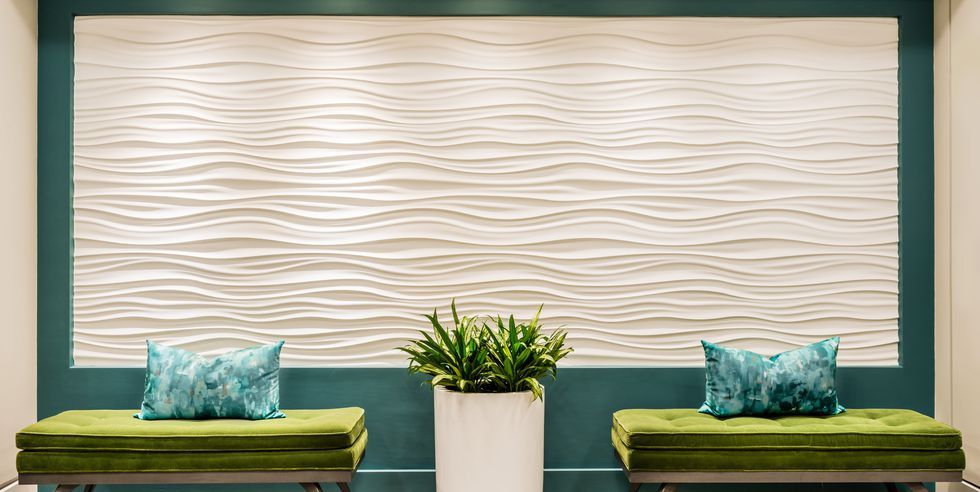 6 Inspirasi Desain Dinding Beraksen Unik, Ubah Tampilan Ruang - Page all