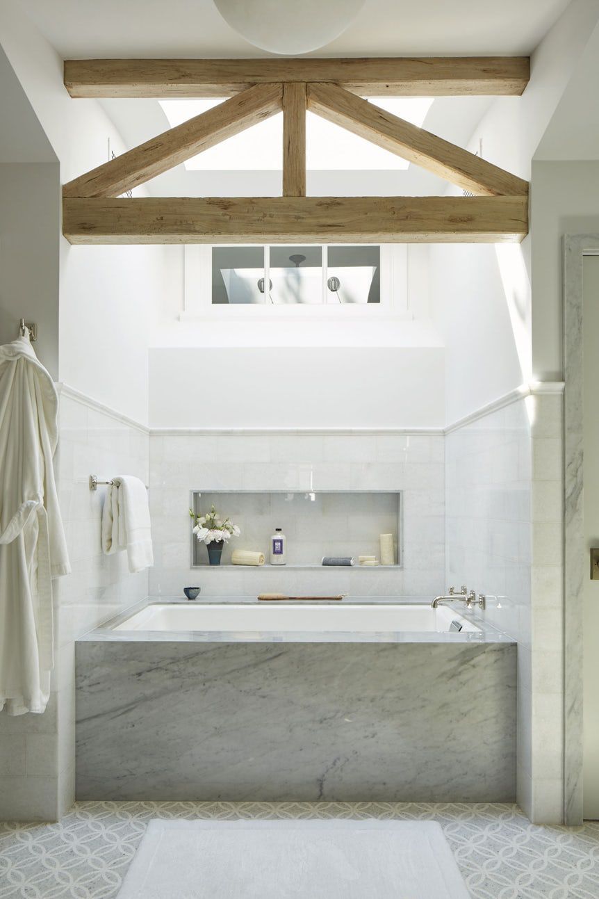 inspirasi bathtub marmer