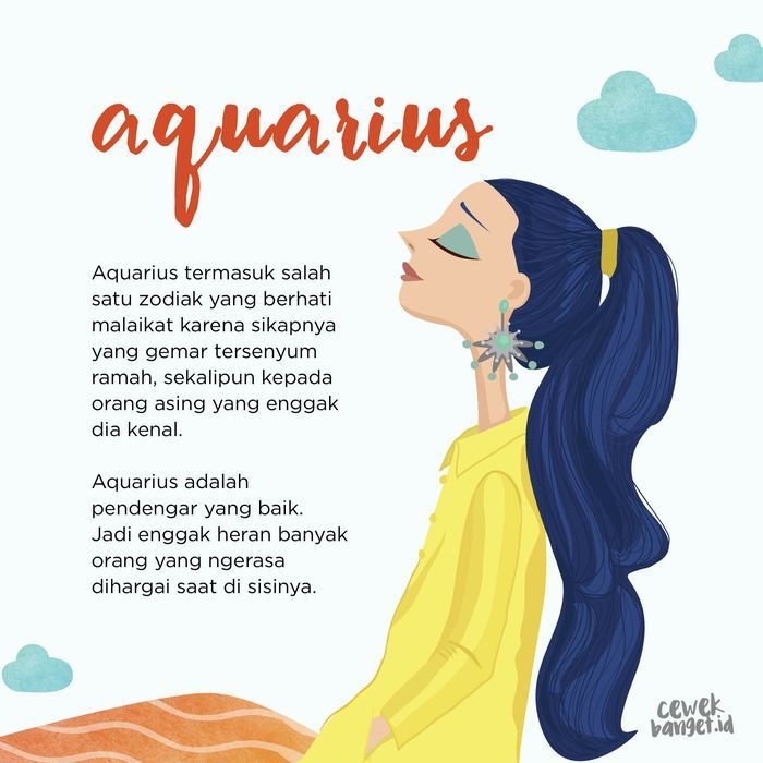 Sifat zodiak aquarius
