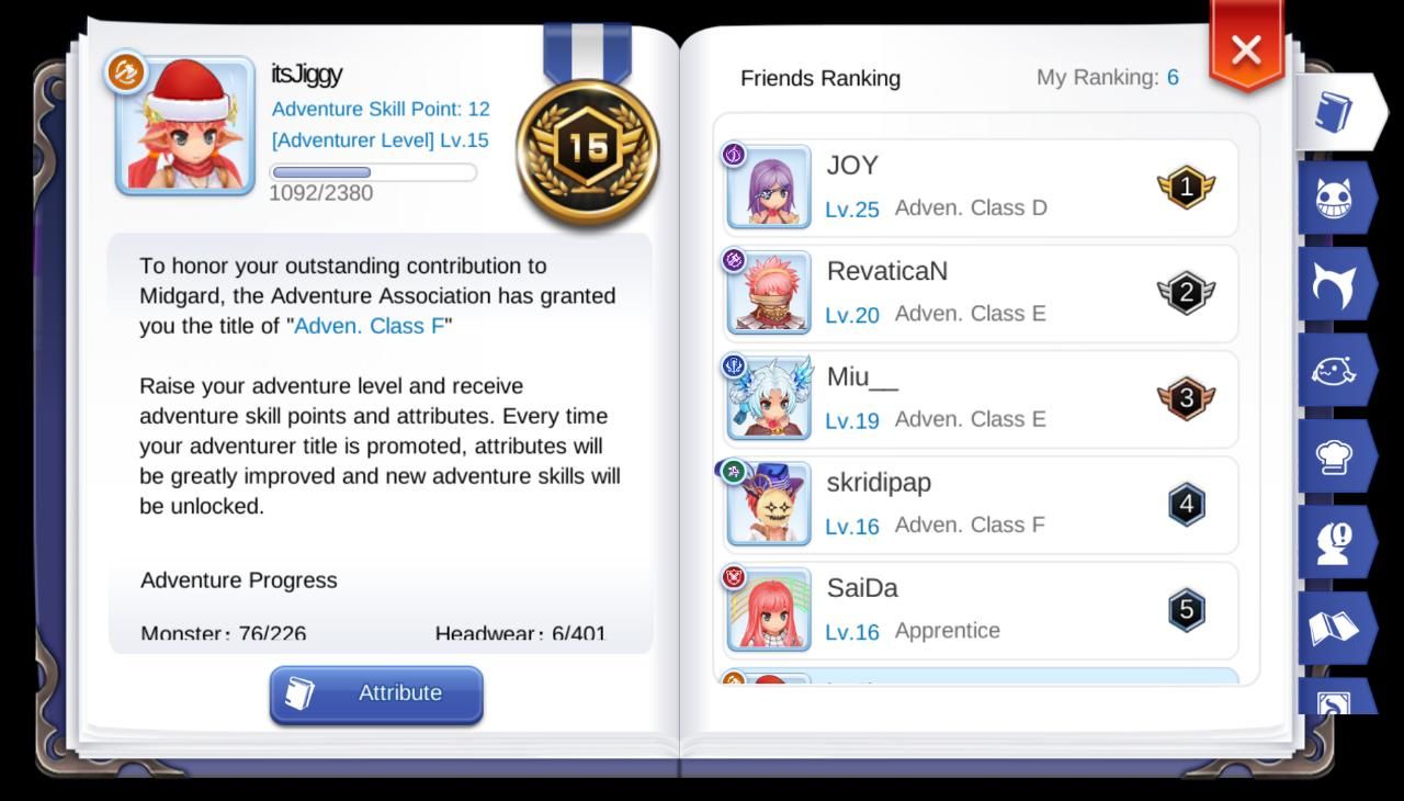 Adventure Handbook Ragnarok M