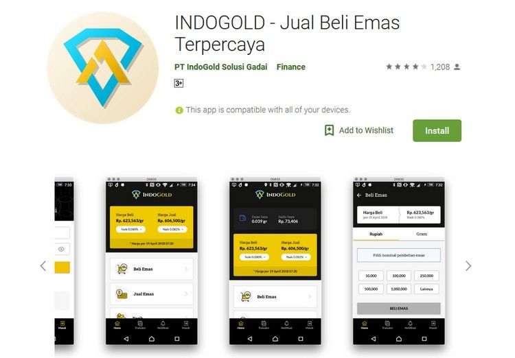 aplikasi IndoGold