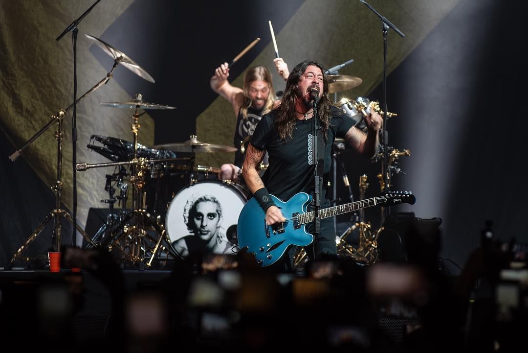 Dave Grohl dan Taylor Hawkins