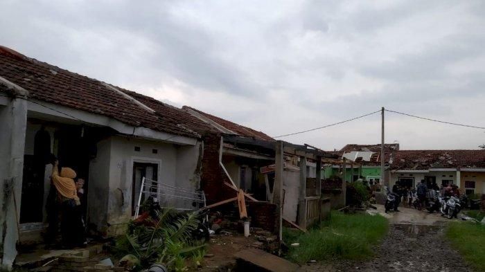 Rumah terdampak di Rancaekek