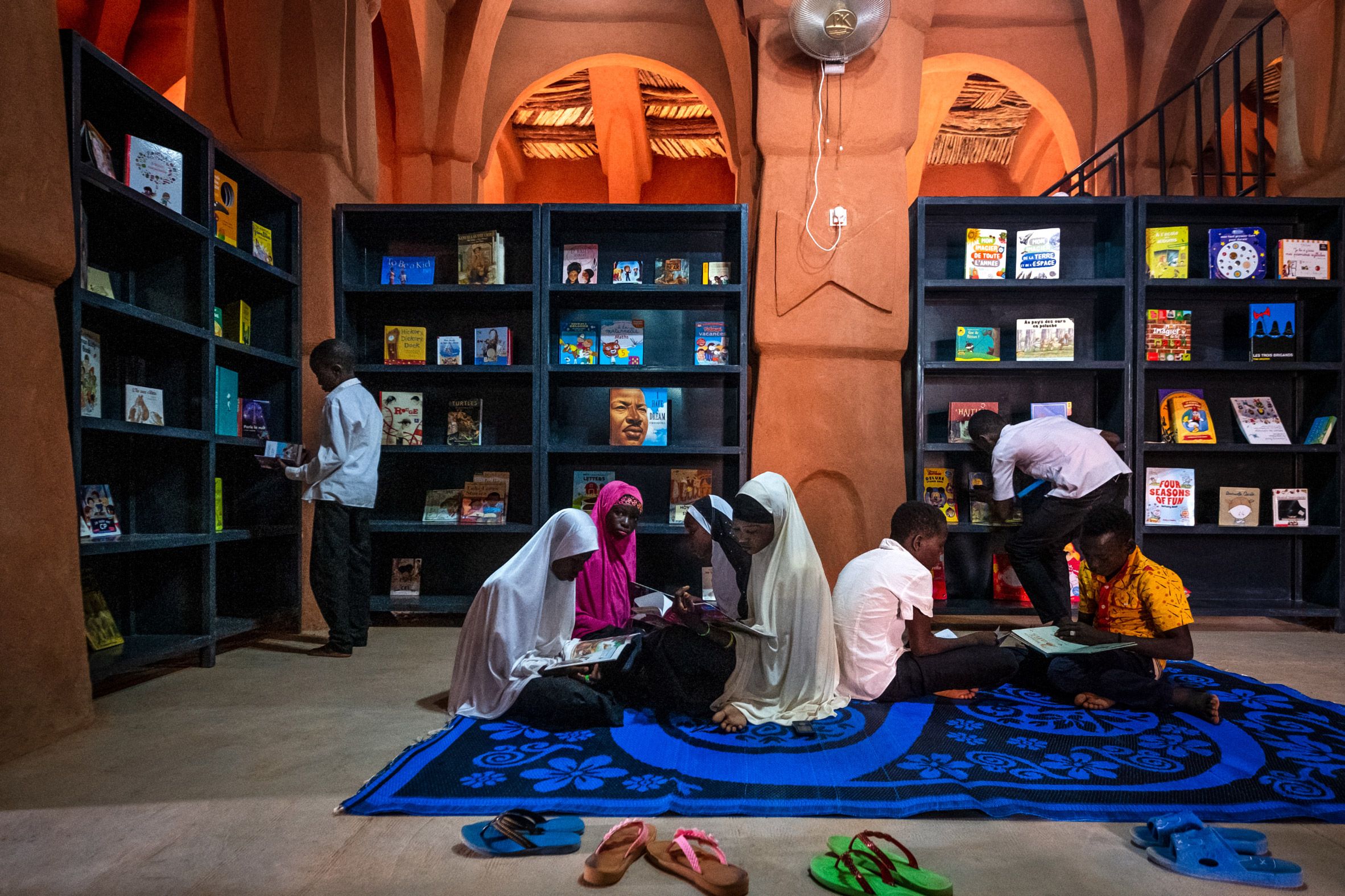 Masjid di Nigeria Ini Diubah Jadi Perpustakaan, Begini Tampilannya!