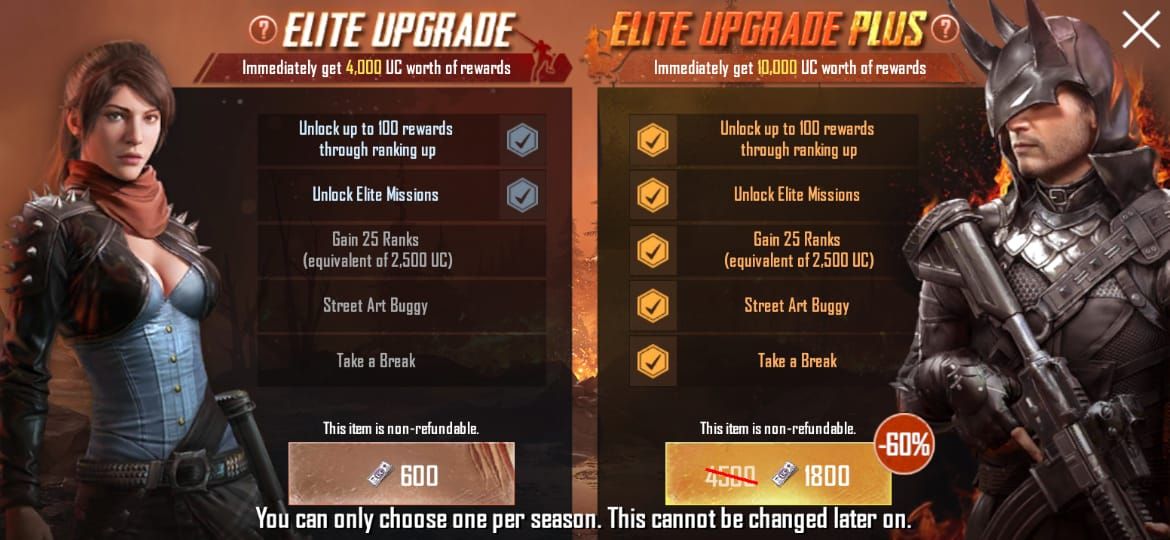 Harga Royale Pass Season 5 di PUBG Mobile