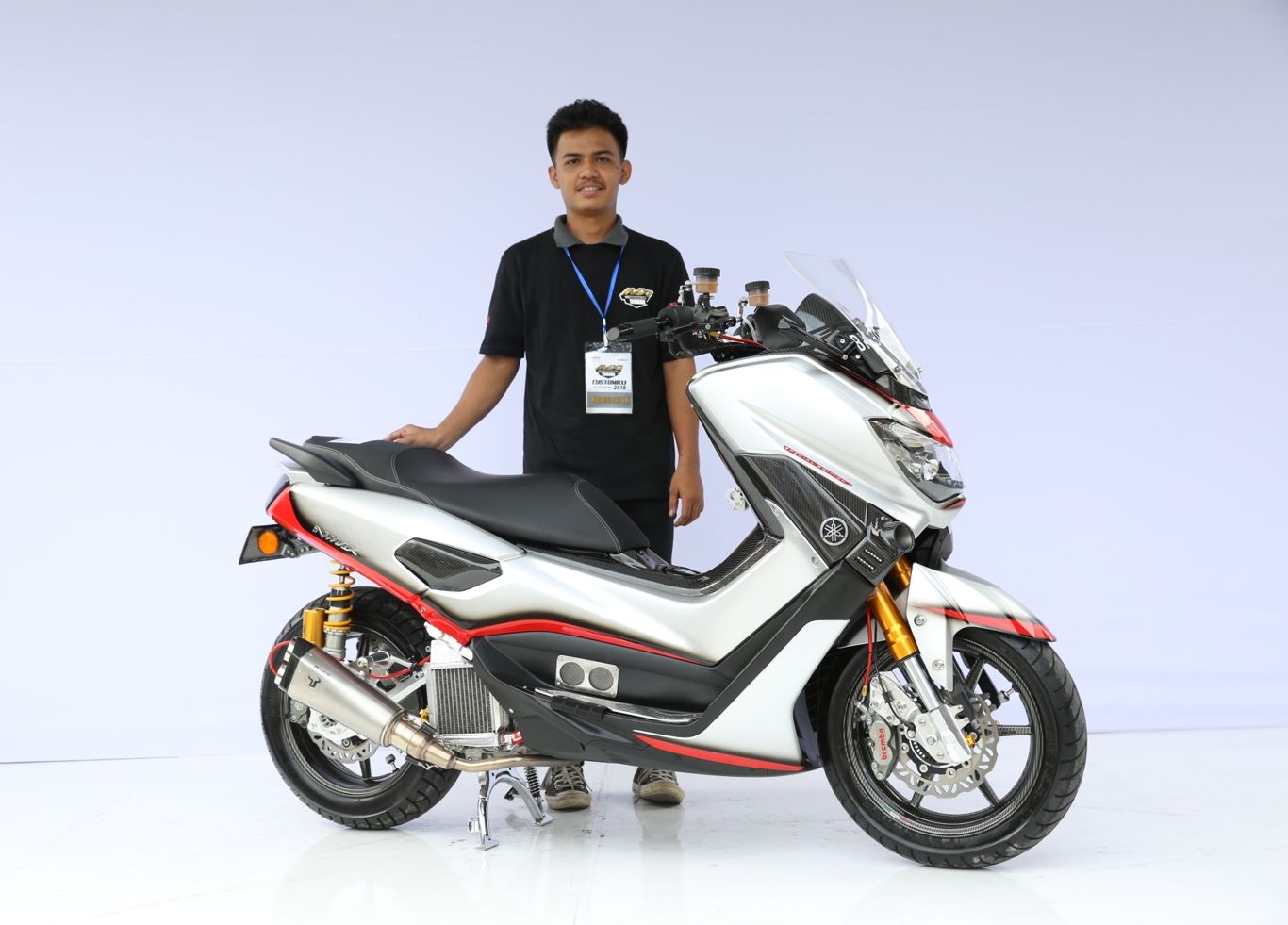 Berkaki Mewah Motor Yamaha NMAX Sabet Juara Kelas Master Di