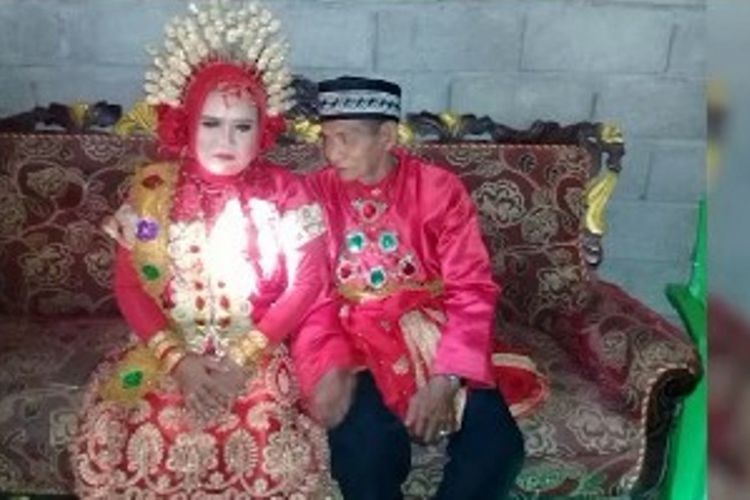 viral pernikahan kakek 70 tahun dengan gadis 28 tahun