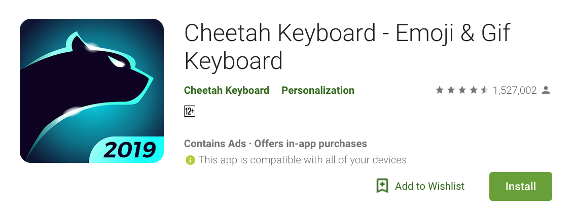 Cheetah Keyboard