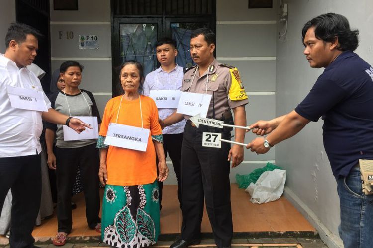 pengasuh anak yang membunuh bayi berusia 3 bulan di bogor