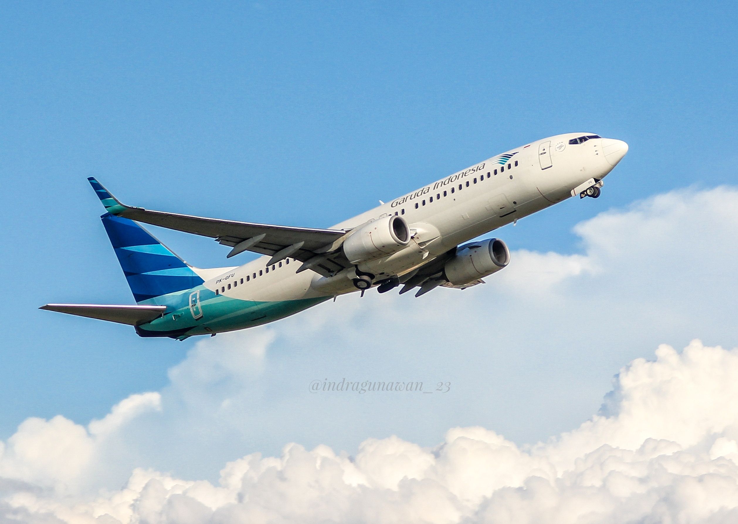 Boeing 737 milik Garuda Indonesia