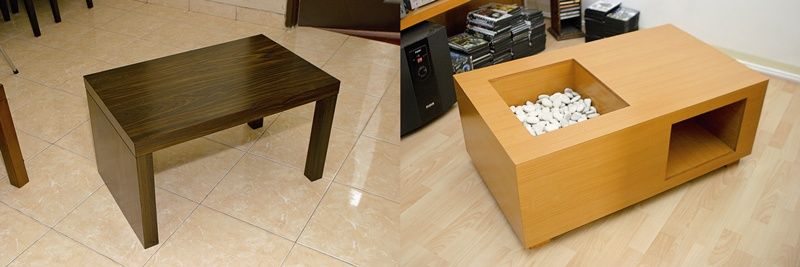 Selain cat, bahan pelapis furnitur adalah yang berbentuk lembaran. Pilihannya Tacon, Veneer, atau HPL.