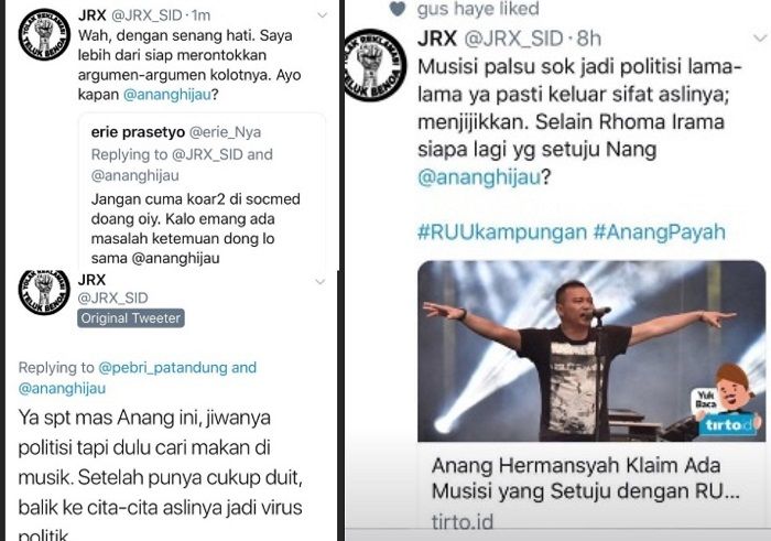Drama Perseteruan Ashanty Dan Jerinx Sid Makin Panas Alasan Anang Hermansyah Terjun Di Dunia Politik Terbongkar Semua Halaman Grid Id