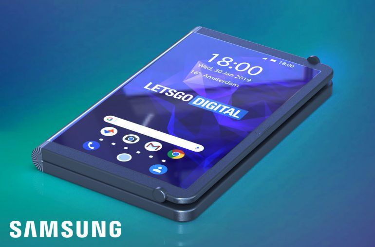Ponsel gaming layar lipat Samsung