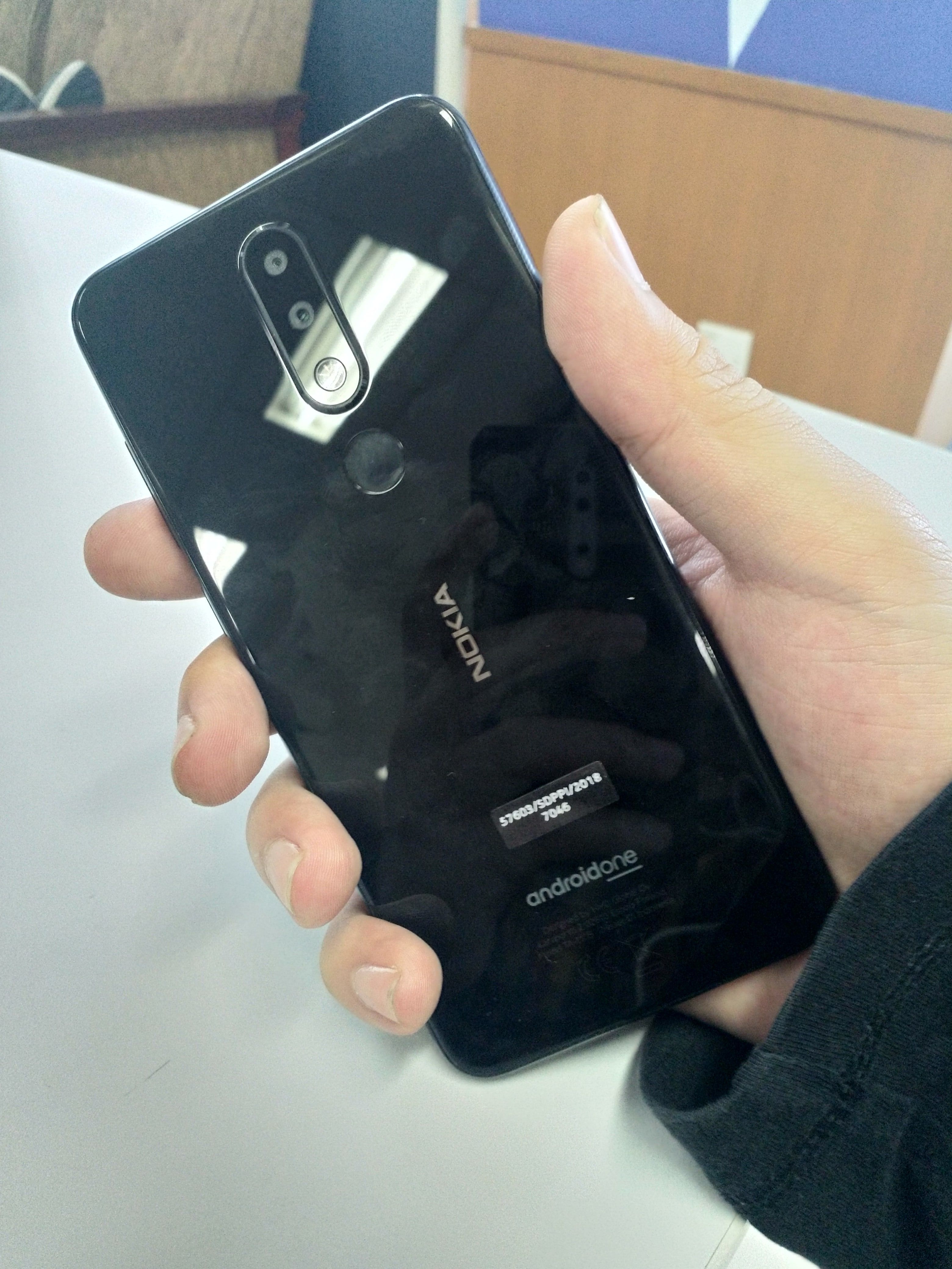 Tampilan belakang Nokia 5.1 Plus