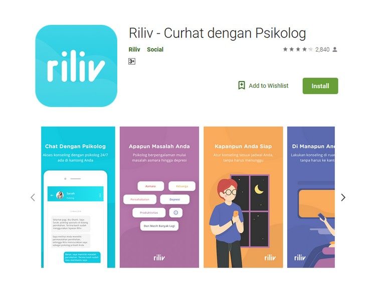 Aplikasi curhat dengan komputer