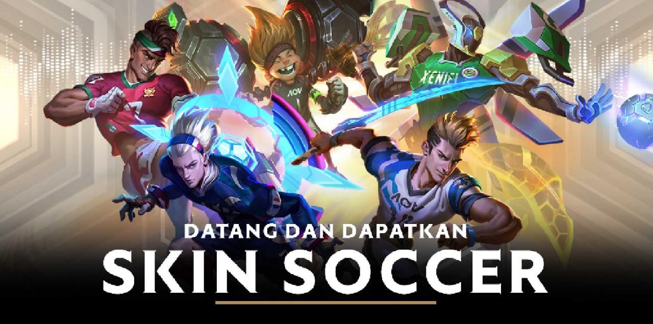 Hadiah skin soccer AOV