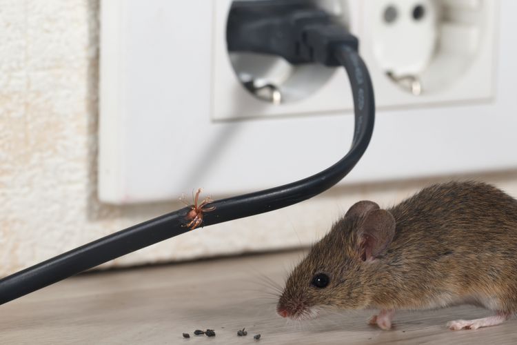 ilustrasi tikus di rumah