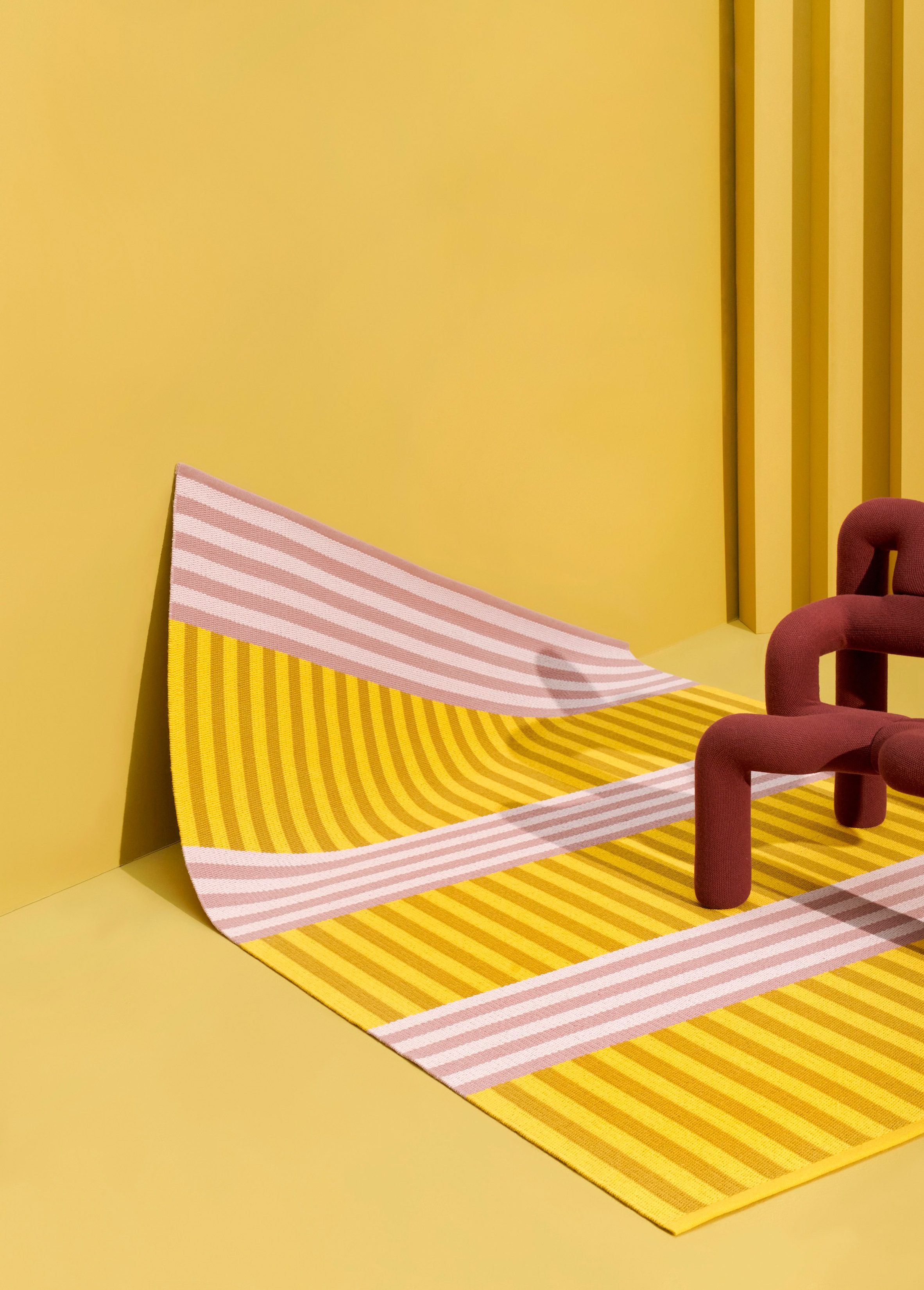 Majalah Sight Unseen Ciptakan Dua Karpet Warna-warni Gunakan Alat Desain Online Sederhana