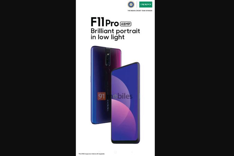 Gambar terbaru Oppo F11 Pro