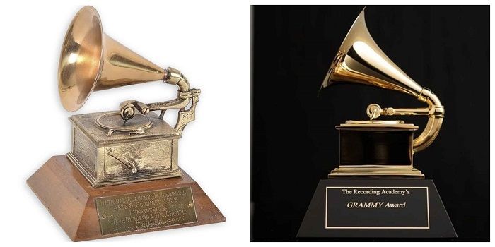 Perbandingan piala Grammy Award di tahun 1958 dan sekarang