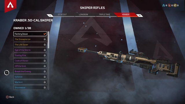 Kraber .50-CAL Sniper - Apex Legends