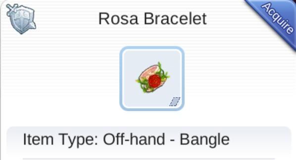 Off hand : Rosa Bracelet
