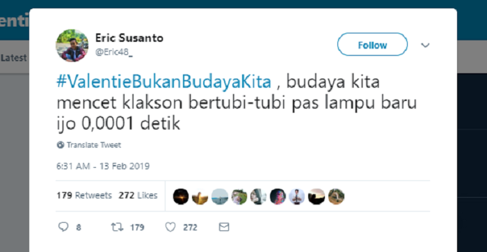 #ValentieBukanBudayaKita