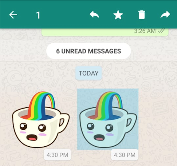 Cara Menyimpan Stiker Whatsapp dari teman