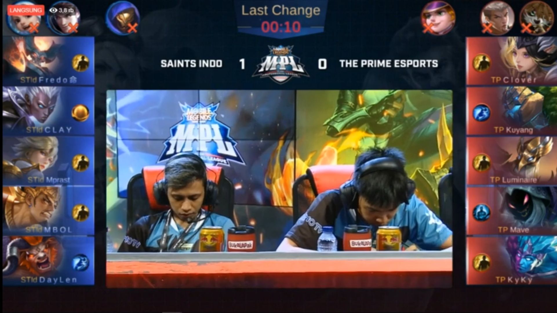 Saints Indo VS The Prime pertandingan kedua
