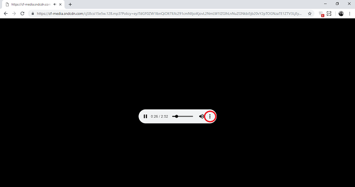 Klik tanda titik tiga disamping opsi volume, lalu klik download