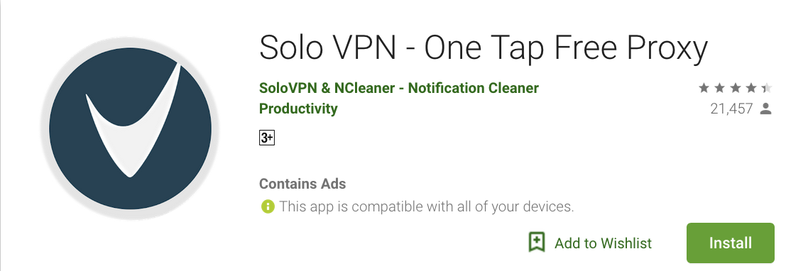 Aplikasi Solo VPN