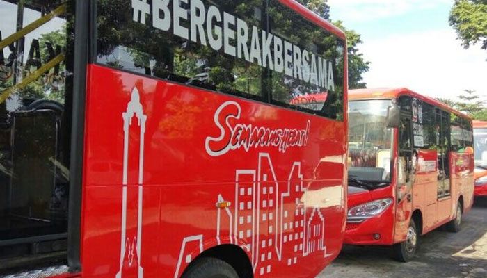 Ada 10 armada baru BRT di Semarang, untuk dukung pelayanan koridor bandara.